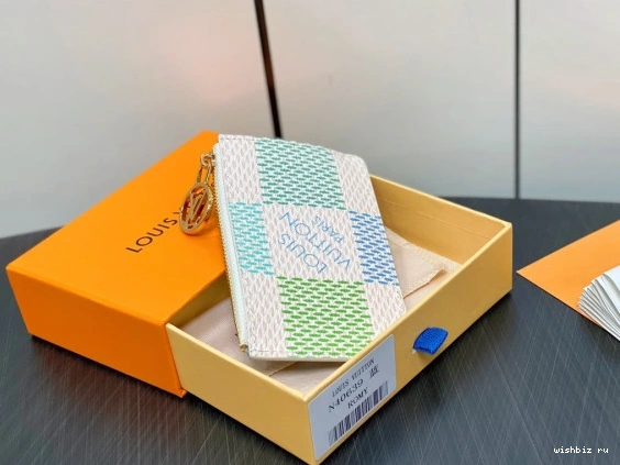 WIS Holder-12*8*0.8cm VUITTON Romy Card LOUIS 0207